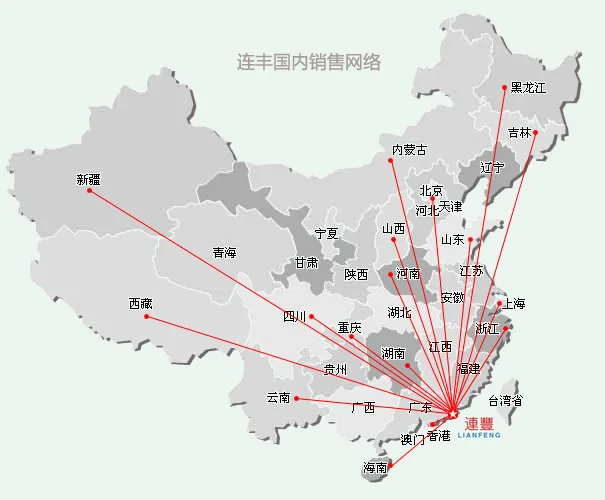 国内销售网络